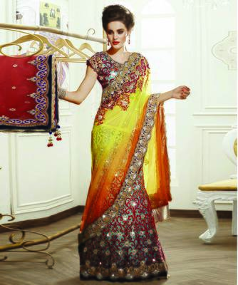 Sea Blue Embroidered Cut Work And Satin Unstitched Navratri  Lehenga  Chaniya  Choli 1