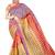 Purple plain cotton saree With Blouse