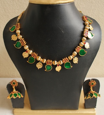 Gorgeous Kerala Style Palakka Necklace 