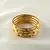 Cmdesigner Gold Platted Bangles