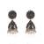 Silver with Pearl Jhumki Earrings for Women