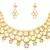 JFL - Traditional Ethnic One Gram Gold Plated Kundan Pearl Designer Necklace Set