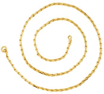 Traditional Gold Plated Chain For Unisex 1