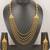 Gorgeous Multilayer Designer Golden Necklace Set 