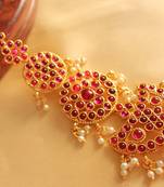 Royal Antique Designer Kemp Bridal Maang Tikka Dj02851