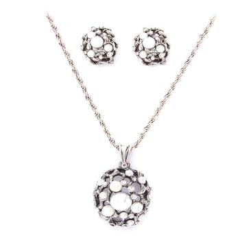 Silver Black Silver pendants 1