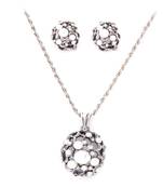 Silver Black Silver pendants