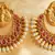 BEAUTIFUL ANTIQUE KEMP BALI LAKSHMI EARRINGS-DJ04318