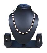 Beautiful Black and white Necklace and Earring Set