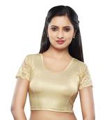 Gold Cotton Stitched Blouse