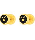 Earrings for Men Boys Studs Gold Playboy Inspired Piercing Bali