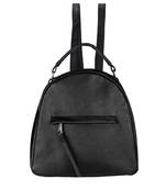 Black plain backpacks