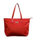 Red plain tote bags