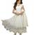 White plain brasso unstitched salwar with dupatta