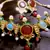 Rajwara Classic Navratna Gold Foil Necklace Set