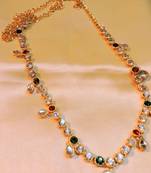 Elegant Red Green Kundan Waistbelt