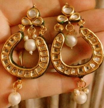 Kundan Royal Gold Plated Earrings 1