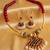 Beautiful Hamdnade Temple Necklace Set