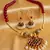 Beautiful Hamdnade Temple Necklace Set