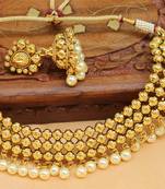 Gorgeous High Gold Plated Designer Necklace Set