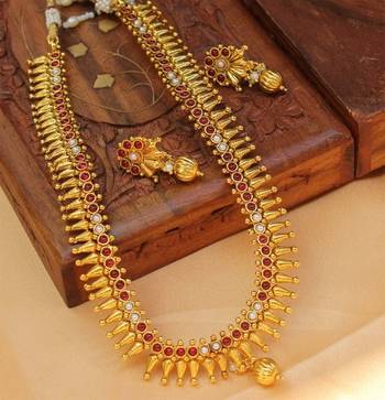 Pink Gold Plated Agate Necklace Sets 1