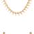 Gold Plain Necklace Sets