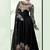 zee fashion black festiv dress-materials