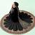zee fashion black festiv dress-materials
