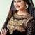 zee fashion black festiv dress-materials