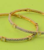 CZ Bangle With Princess Cut