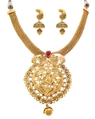 Gold  necklace set 1