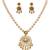 Yellow pearl necklace set