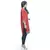Red cotton printed stitched kurti