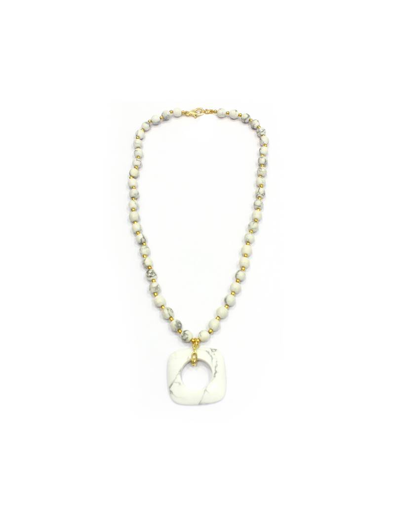 Howlite Necklace