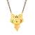 Gold Tone Mangalsutra With Dholak Inspired Design; Double Chain