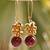 Ghungroo embellished earrings