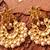 Kundan polki embellished earrings