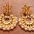 Kundan polki embellished earrings
