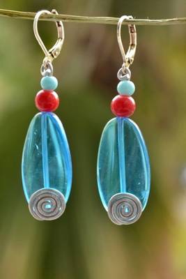 Trendy embellished earrings 2