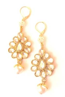 Trendy embellished earrings 1