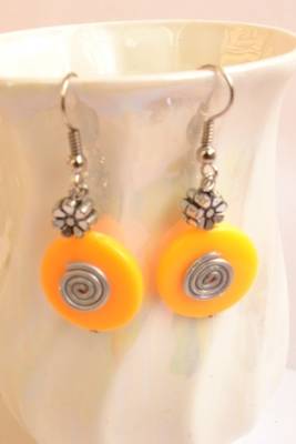 Trendy embellished earrings 1