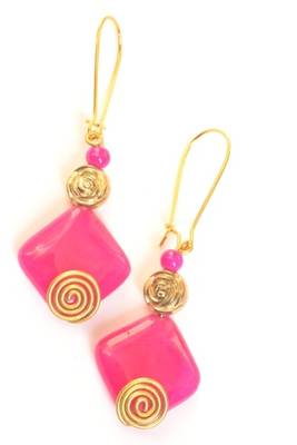 Trendy embellished earrings 1