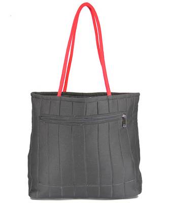 Womens Cottage Black Cotton Kawadi Patch Work Bag 2