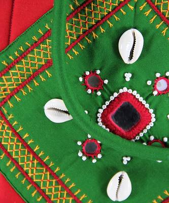 Womens Cottage Red Cotton Kawadi Patch Work Bag 4