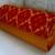 Orange Ikat Clutch