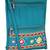 Womens Cottage Blue Cotton Big Patch Work Side Purse