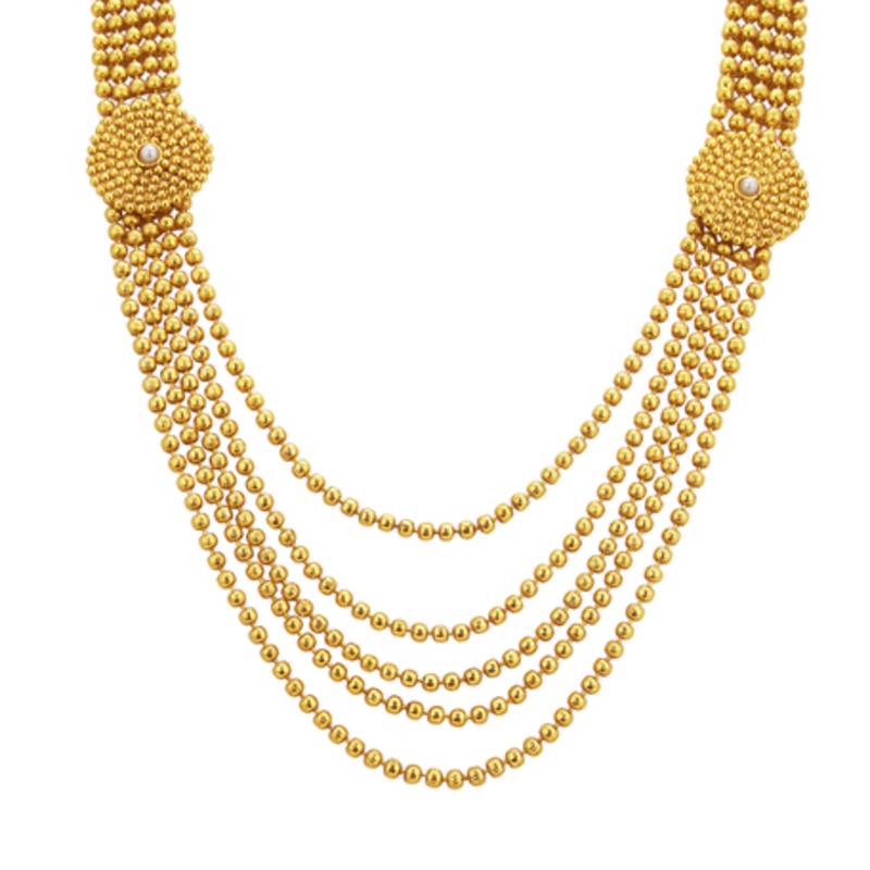 Classic Five String Gold Plated Necklace Set For Women Sukkhi Online