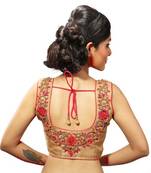 Golden shimmer silk stitched readymade blouse