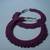 Purple Gypsy Hoops