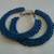Blue Gypsy Hoops